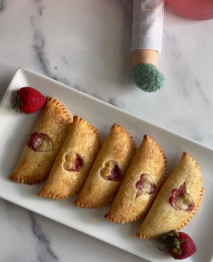 Strawberry & Cream Hand Pie