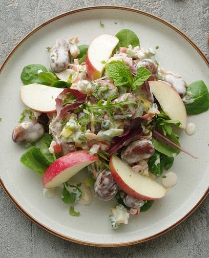 Fava bean salad