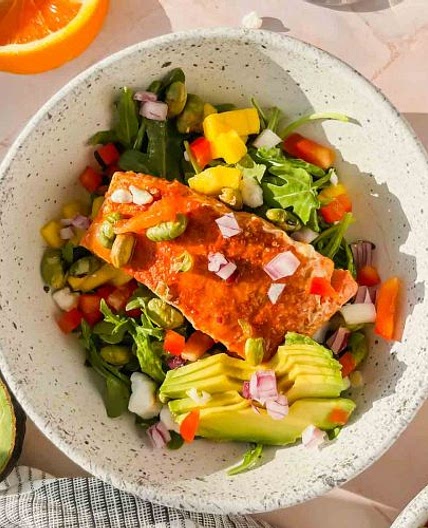 Mango Salmon Salad