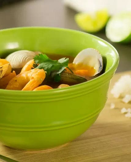 Caldo de Camarón y Almeja