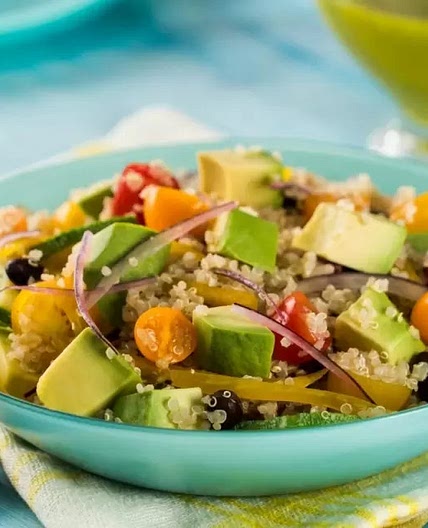 Ensalada de Quinoa y Aguacate