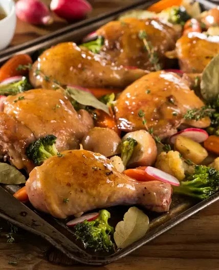 Pollo en Salsa de Mango y Habanero