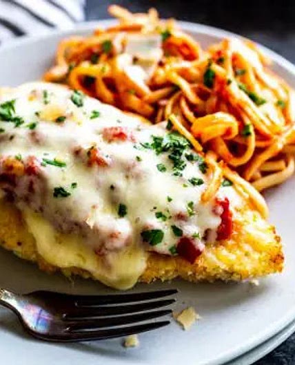 Oven Baked Chicken Parmesan