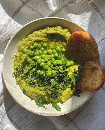 Erbsen-Avocado-Aufstrich