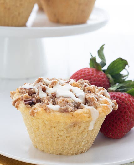 Keto Coffee Cake Muffins