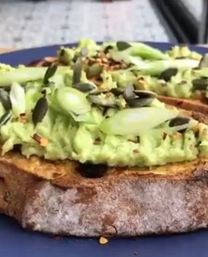 Omelette Avocado Toast