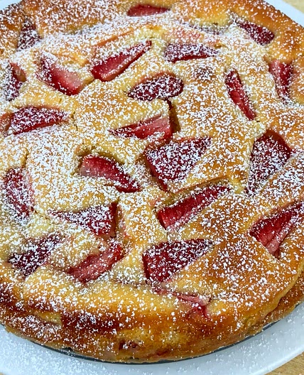 STRAWBERRY RICOTTA CAKE