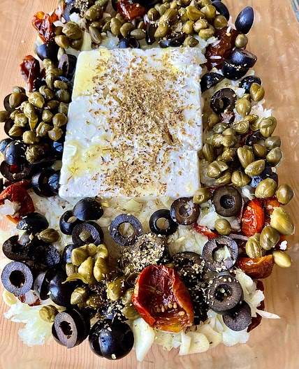 Creamy Baked Feta Rice 
