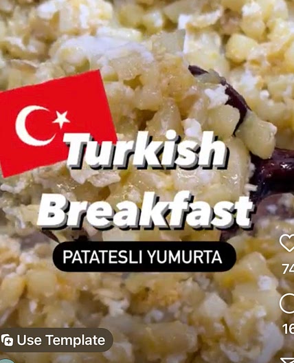 Patatesli Yumurata - Turkish Breakfast