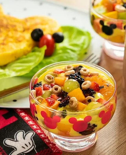 Vasitos de Cereal con Yoghurt