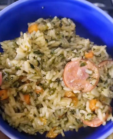 Chorizo & Spinach Risotto