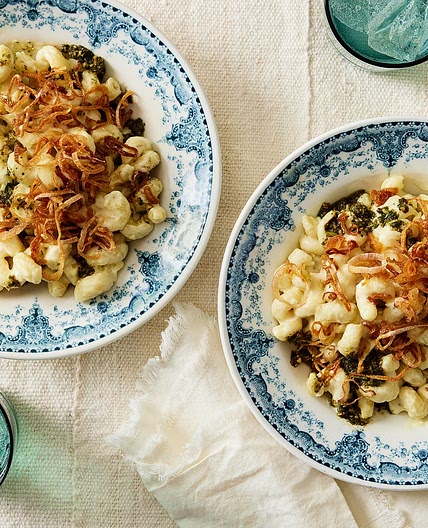 Middle Eastern Mac & Cheese With Za’atar Pesto From Ottolenghi Test Kitchen