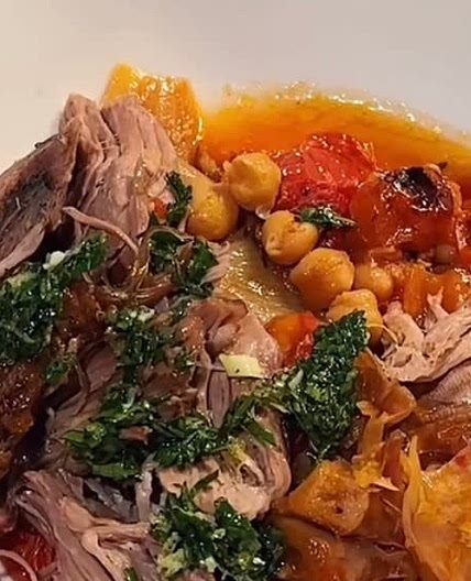 Tomato & Chickpea Lamb Shoulder