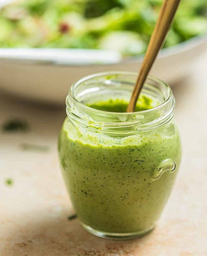 Avocado Green Goddess Dressing