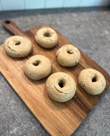Gluten Free Keto Cinnamon Bagels 