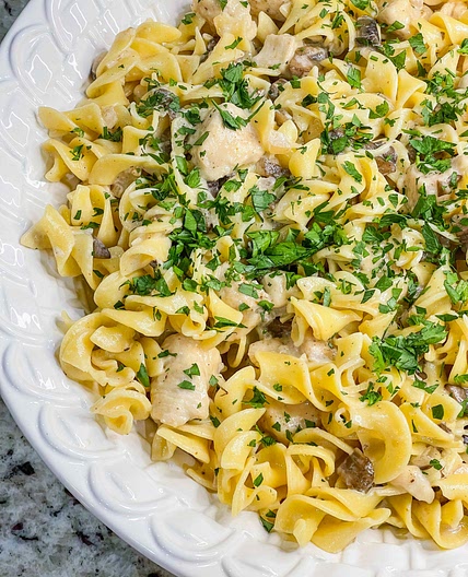 Chicken Marsala Pasta 