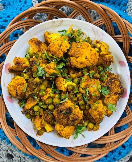Flame-Grilled Cauliflower Masala