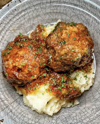 Classic Meatloaf Meatballs