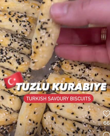 Tuzlu Kurabiye - Turkish Savoury Biscuits