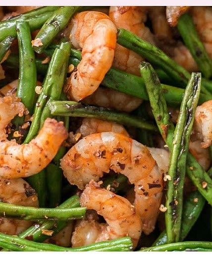 Shrimp and Green Beans
