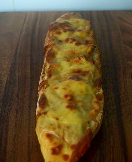 Chicken mushroom boat