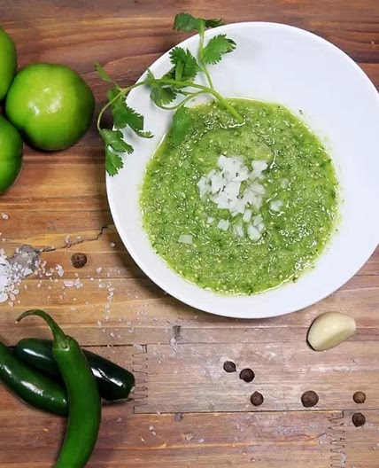 Salsa Verde Cruda Mexicana