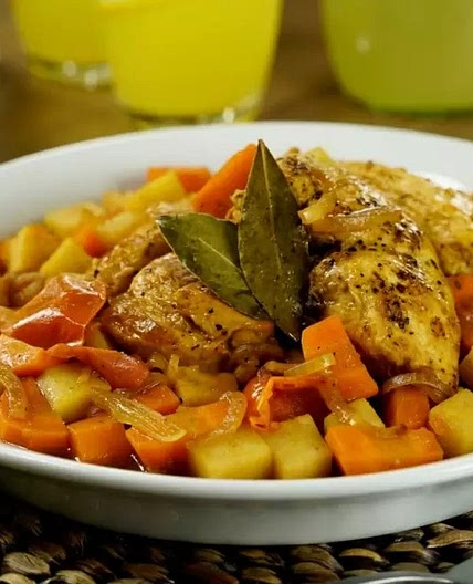 Delicioso Pollo a la Cacerola