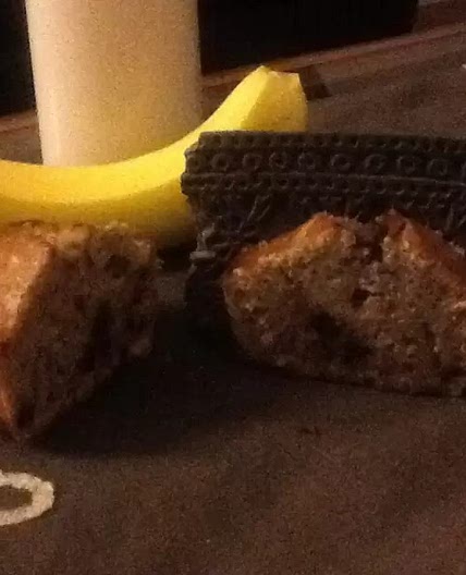 Panqué de Plátano con Chocochips
