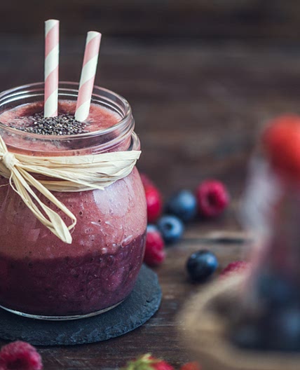 Jugo detox marrón