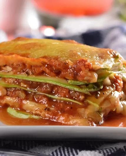 Lasaña de Calabaza y Queso manchego