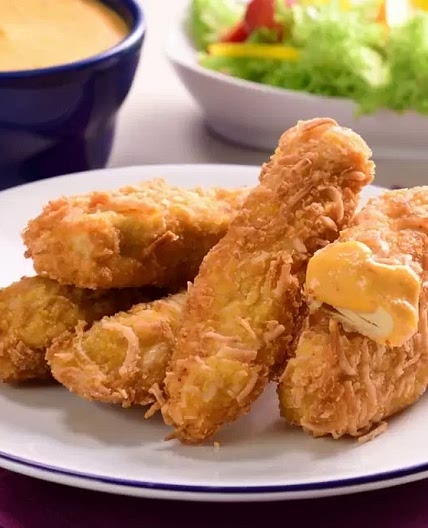 Pollo al Coco en Salsa de Mango y Chipotle