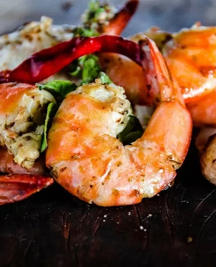 Camarones al Ajillo