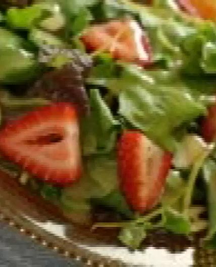 Ensalada Verde con Fresas