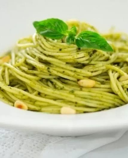 Pasta con Pesto de la Casa