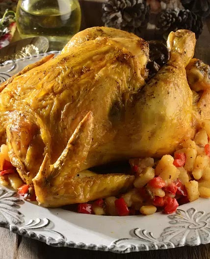 Pollo Rostizado Relleno