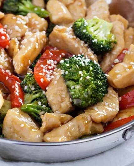 Wok de Pollo con Verduras