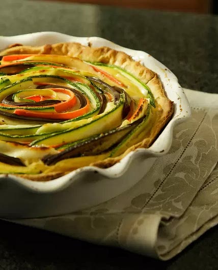 Tarta de Vegetales y Queso fresco