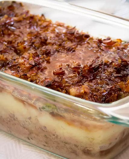 Pastel de Carne y Tocino