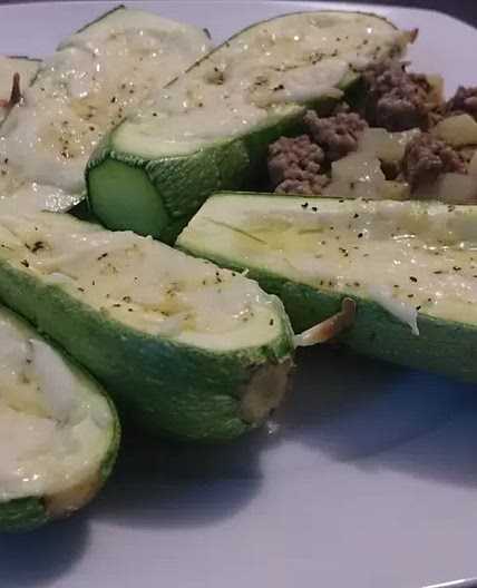 Chalupas de Calabacitas con Queso al Horno