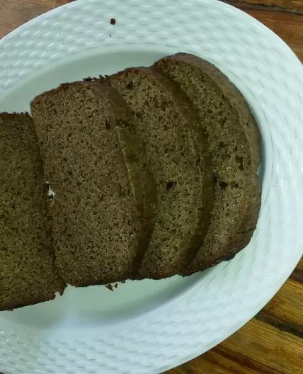 Pan de Plátano con Arándanos
