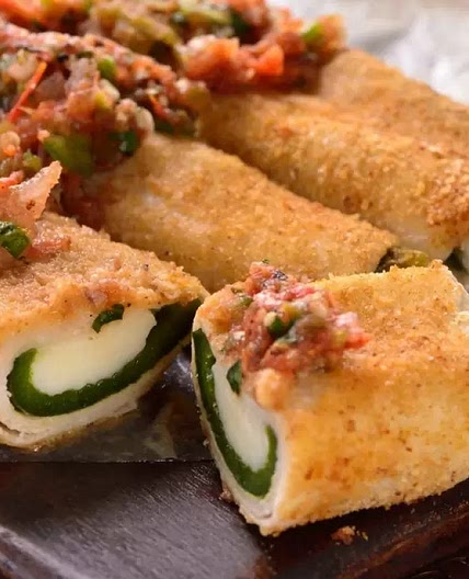 Flautas de Chile Relleno