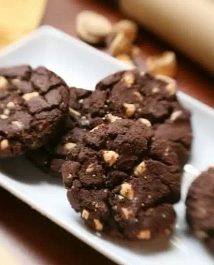 Galletas de Brownies con Almendras