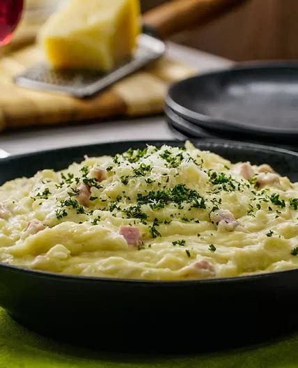 Puré de Papa con Jamón
