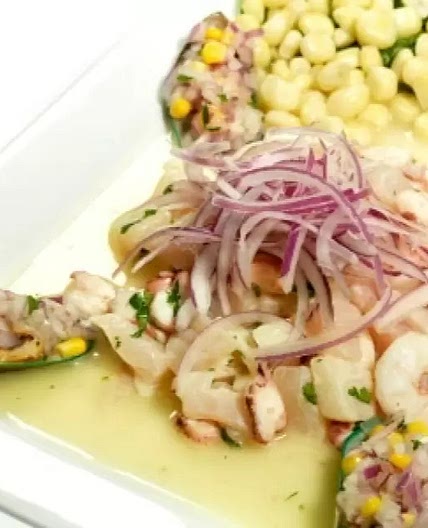 Ceviche de Lenguado Peruano