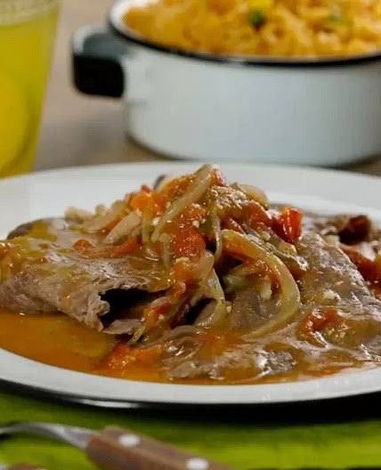 Bisteces a la Mexicana