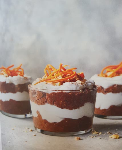 Carrot cake chia pudding