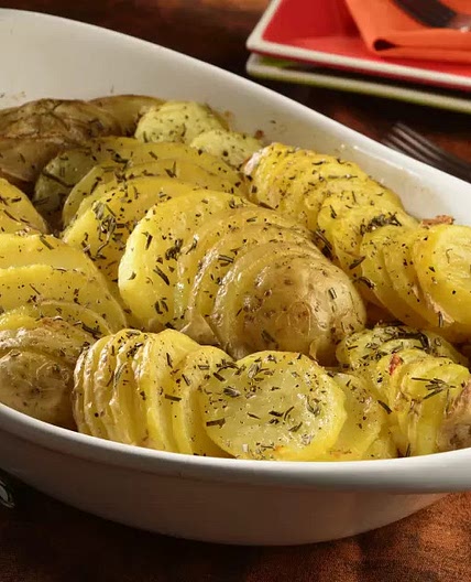 Horneado de Papas al Romero