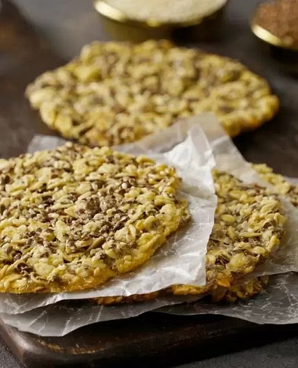 Galletas de Avena, Linaza y Ajonjolí
