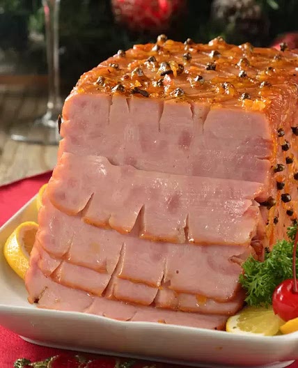 Jamón Glaseado con Chutney de Naranja