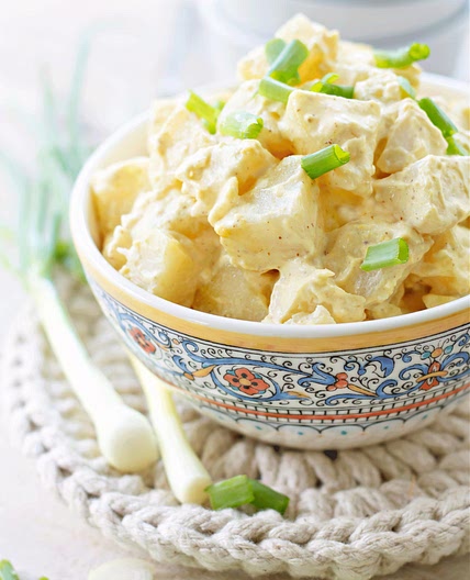 Spicy Mustard Potato Salad